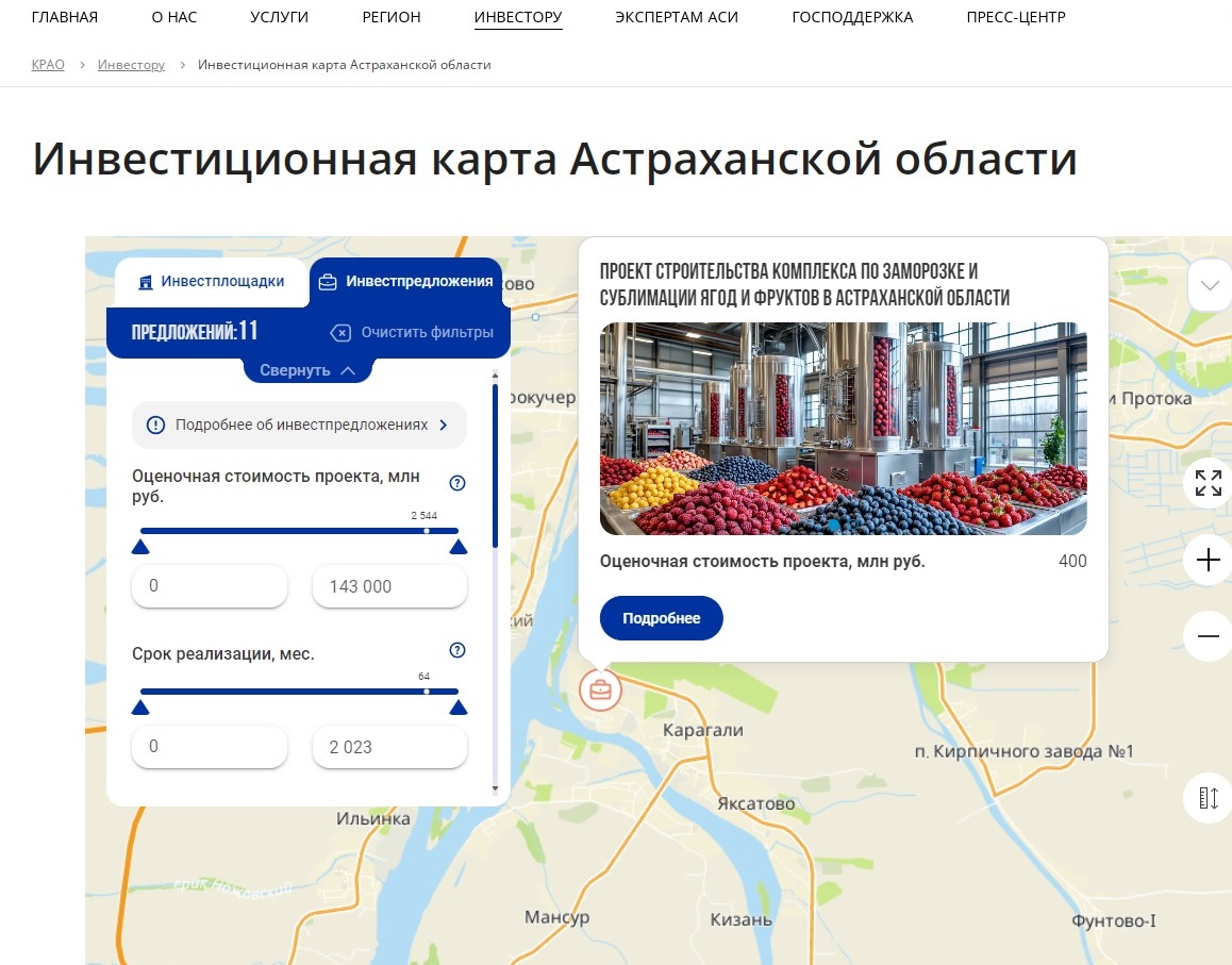 Инвестиционная площадка в Астрахани: плацдарм для бизнеса