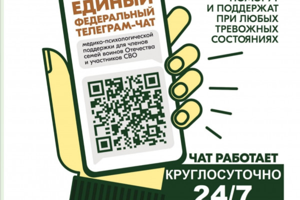 Участники СВО и их семьи могут получить психологическую помощь в едином чате