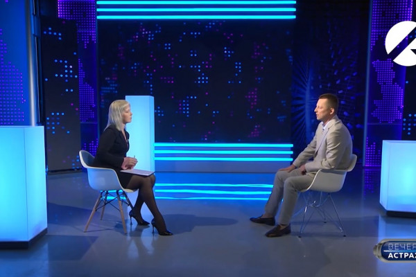 В эфире телеканалов «Астрахань 24» и «ОТР» рассказали о работе Корпорации развития